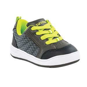 Toddler Shoes - Green & Gray