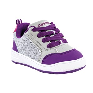 Toddler Shoes - Purple & Gray